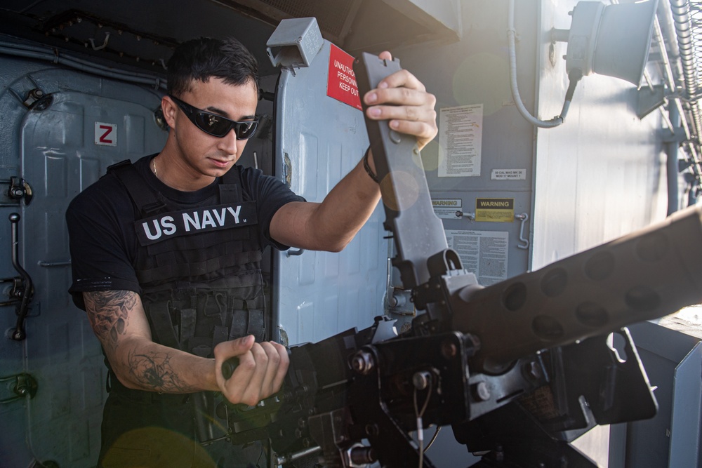 USS America (LHA 6) Conducts Small Craft Action Team Exercise