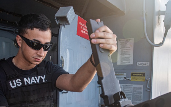 USS America (LHA 6) Conducts Small Craft Action Team Exercise