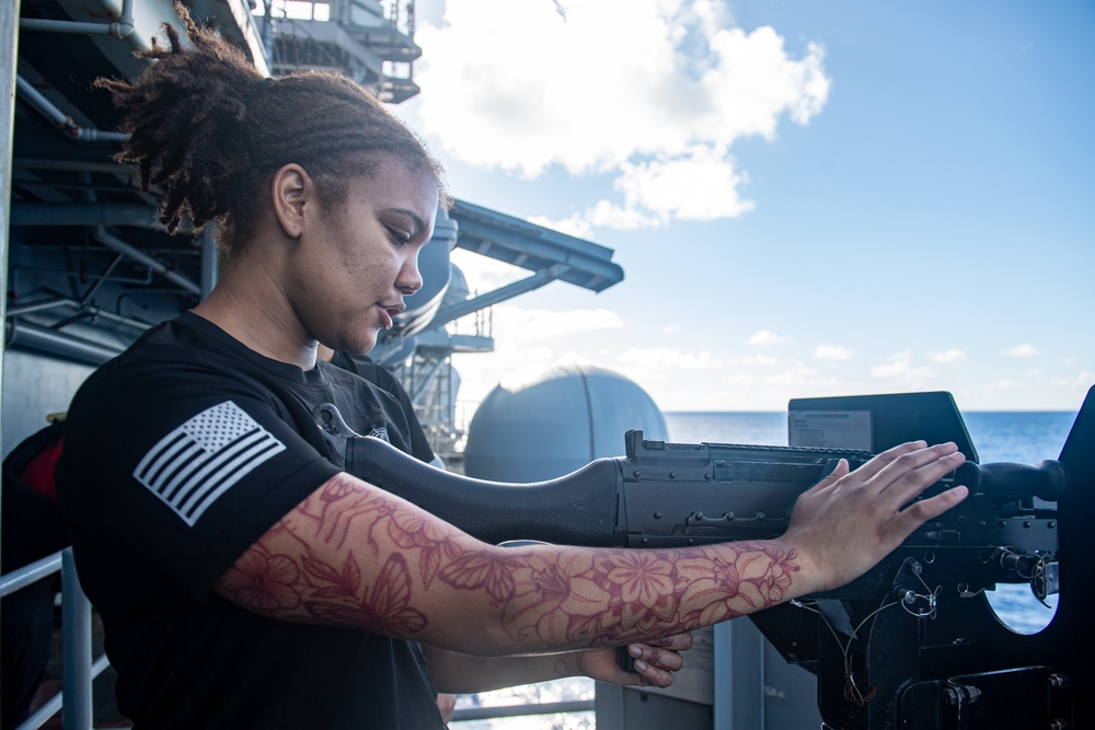 USS America (LHA 6) Conducts Small Craft Action Team Exercise