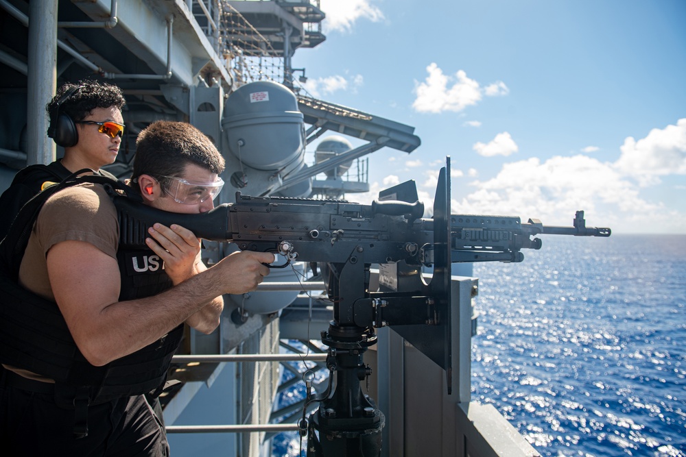 USS America (LHA 6) Conducts Small Craft Action Team Exercise