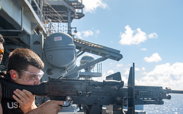USS America (LHA 6) Conducts Small Craft Action Team Exercise