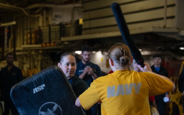 USS America (LHA 6) Conducts Security Training