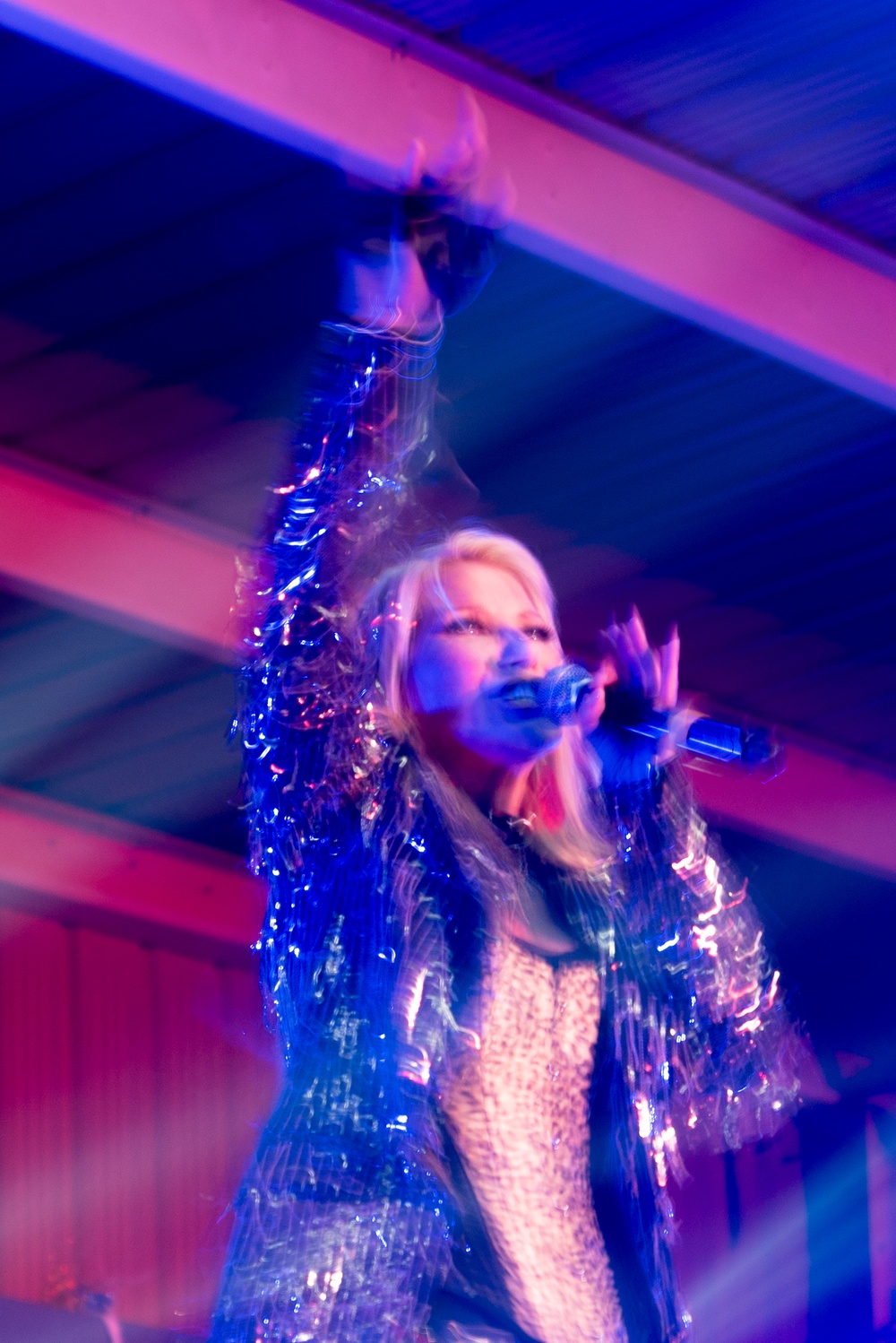 Anthem Road Band visits the 386th AEW