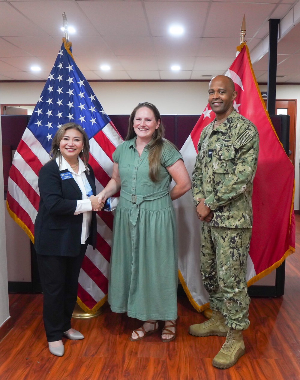 Boys and Girls Club of America Visits Sembawang