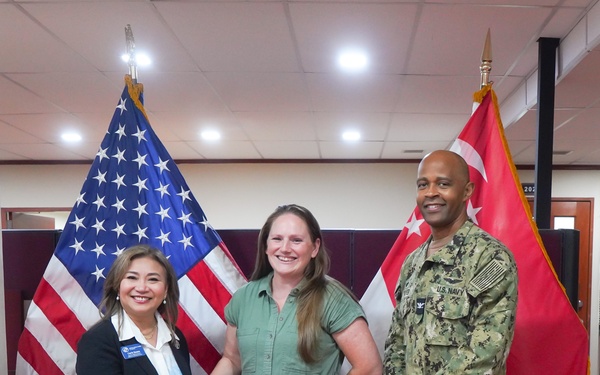 Boys and Girls Club of America Visits Sembawang