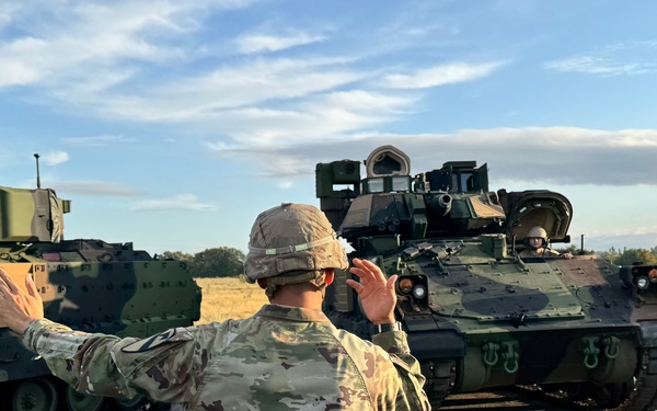 Over 100 Bradleys from 405th AFSB, TLSC-E issued to Cavalry Soldiers for Poland rotation