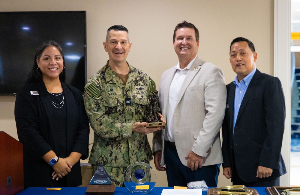 Navy Lodge Yokosuka presented the Edward E. Carlson award by Navy Exchange Service Command (NEXCOM)