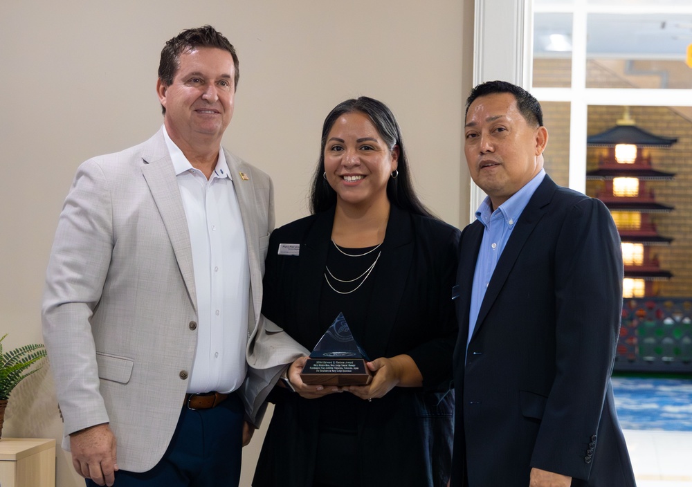 Navy Lodge Yokosuka presented the Edward E. Carlson award by Navy Exchange Service Command (NEXCOM)