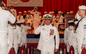 USS Blue Ridge (LCC 19) Change of Command 2025