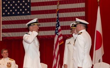 USS Blue Ridge Changes Command