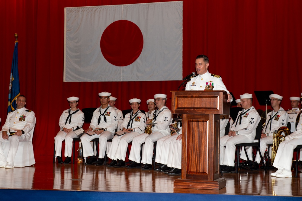 USS Blue Ridge (LCC 19) Change of Command 2025