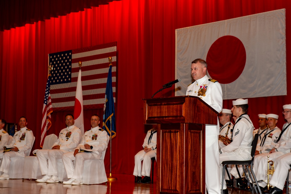 USS Blue Ridge (LCC 19) Change of Command 2025