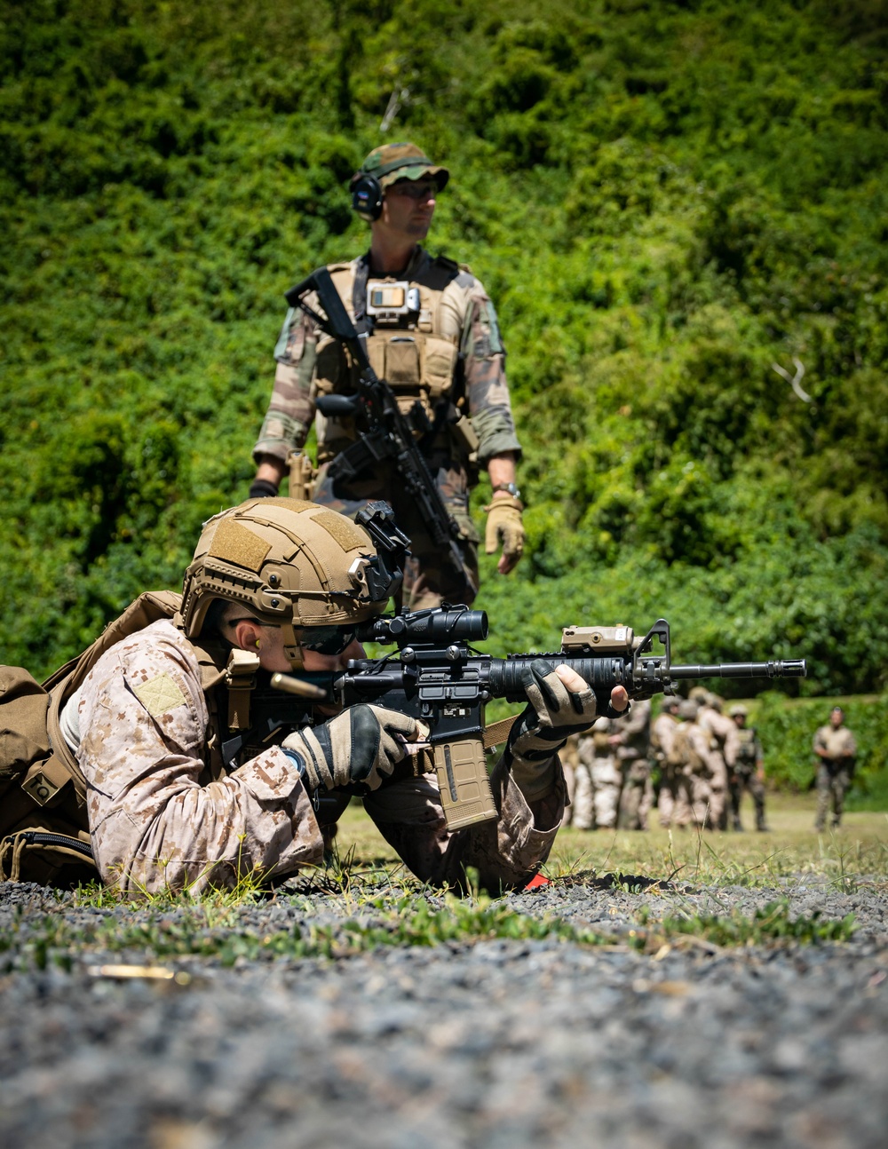 Exercise DELAYEN: 3rd ANGLICO live fire training in Tahiti