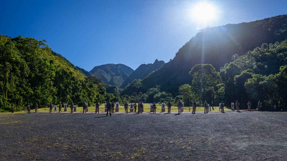 Exercise DELAYEN: 3rd ANGLICO live fire training in Tahiti