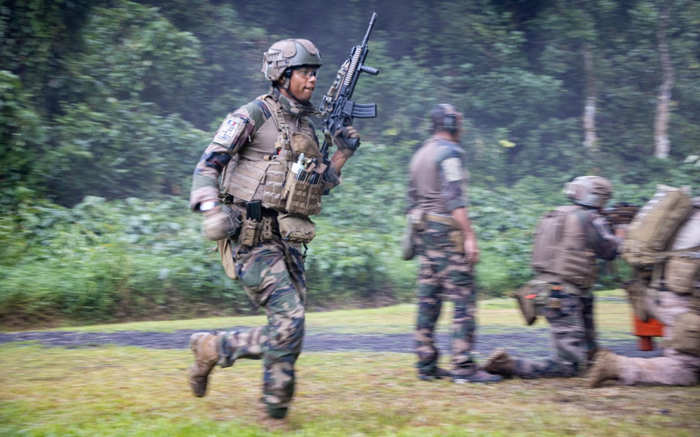 Exercise DELAYEN: 3rd ANGLICO live fire training in Tahiti