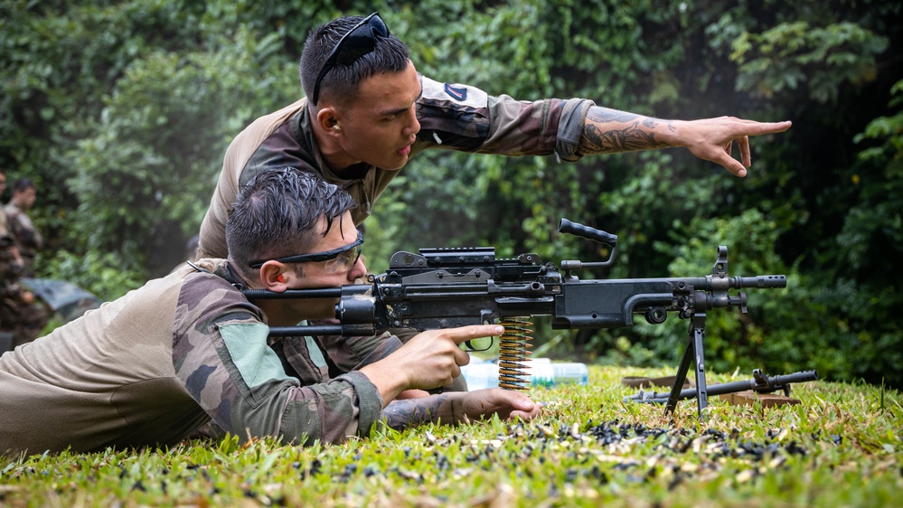 Exercise DELAYEN: 3rd ANGLICO live fire training in Tahiti