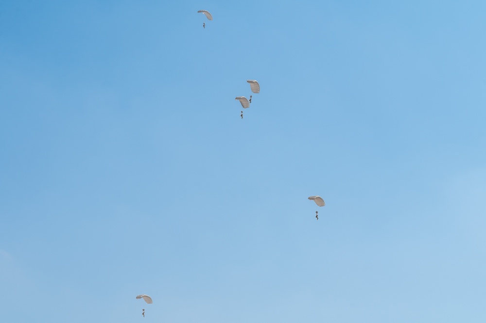 BRIGHT STAR 25: Military Free Fall over The Great Pyramids of Giza