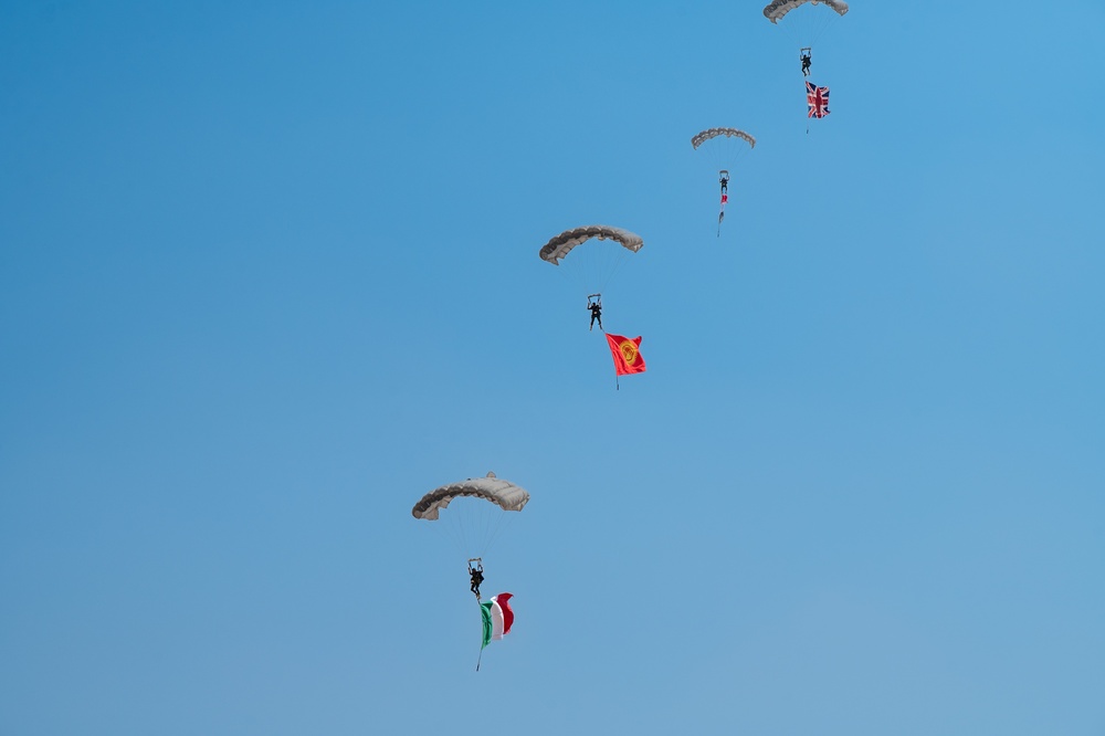 BRIGHT STAR 25: Military Free Fall over The Great Pyramids of Giza