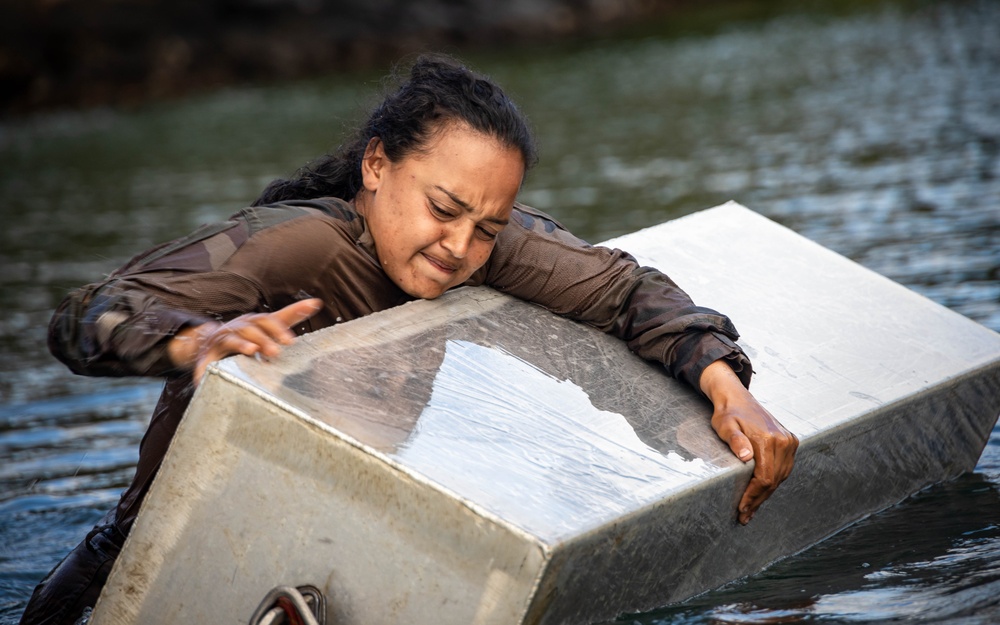 Exercise DELAYEN: 3rd ANGLICO Squad and Water Obstacle Course in Tahiti