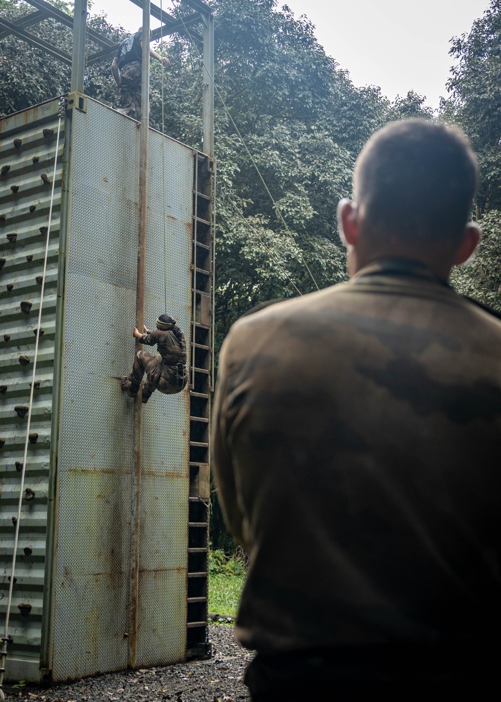 Exercise DELAYEN: 3rd ANGLICO Rappel Course in Tahiti