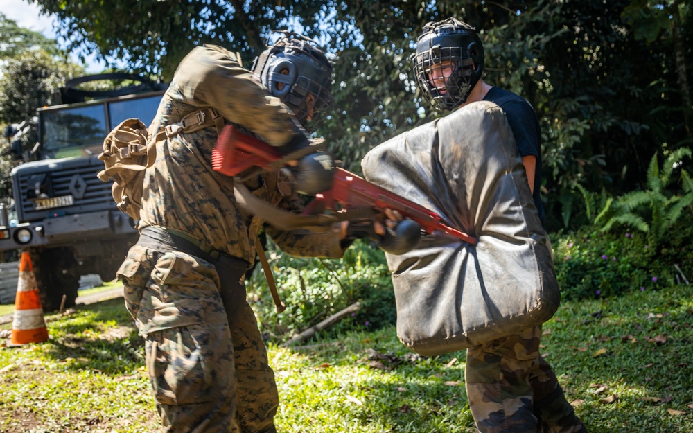 Exercise DELAYEN: 3rd ANGLICO Spar PT in Tahiti