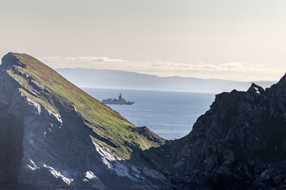 Destroyer Squadron Two Operates with Royal Norwegian Navy Off the Northern Coast of Norway