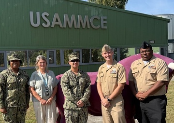 Strengthening Medical Logistics: NAMRU EURAFCENT Visit to USAMMC-E Sets Stage for Future Collaboration