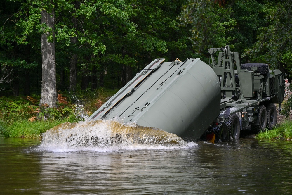 809th MRBC Floating Bridge Building Exercise