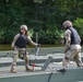 809th MRBC Floating Bridge Building Exercise