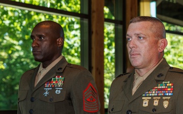 Gunnery Sergeant Ranton’s Retirement Ceremony