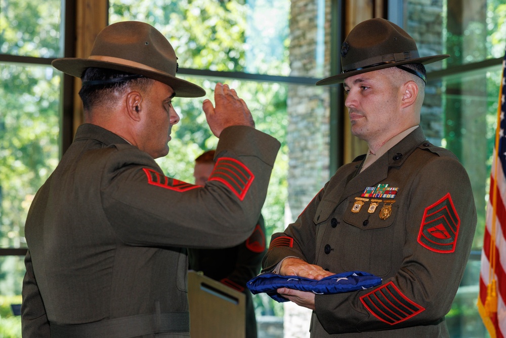 Gunnery Sergeant Ranton’s Retirement Ceremony