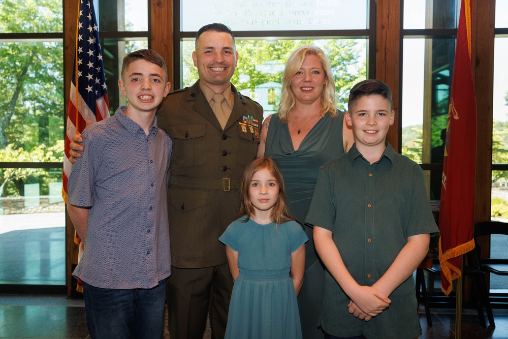 Gunnery Sergeant Ranton’s Retirement Ceremony