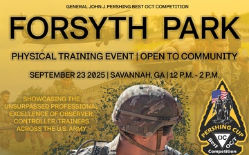 Forsyth Park Event Poster
