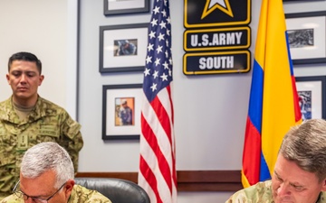U.S., Colombian armies strengthen partnership with 2025 staff talks, signing agreed-to-actions