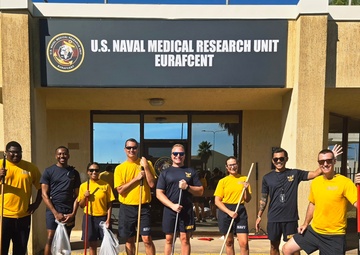 Environmental Stewardship: NAMRU EURAFCENT Participates in the “Keep Sigonella Beautiful” Campaign