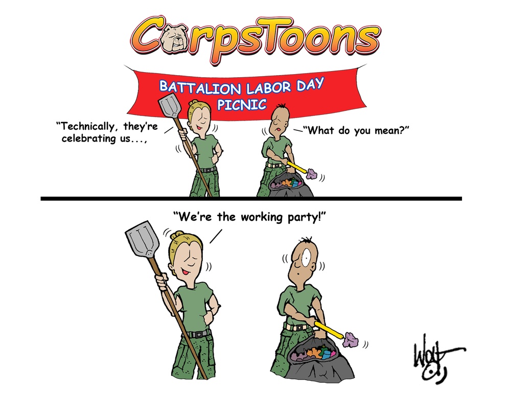 CorpsToons - Working Party