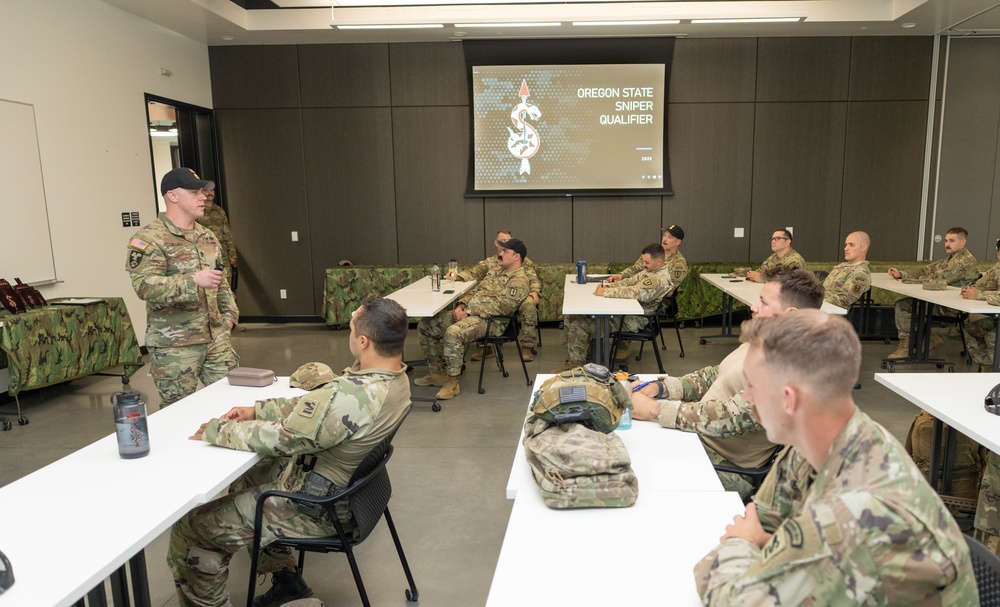 Oregon Guard hosts inaugural statewide sniper competition