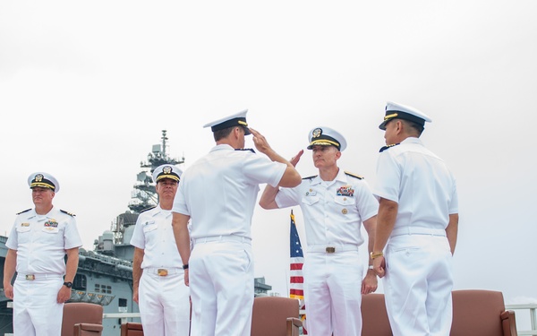 Naval Base San Diego Change of Command Ceremony