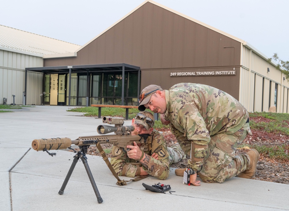Oregon Guard hosts inaugural statewide sniper competition