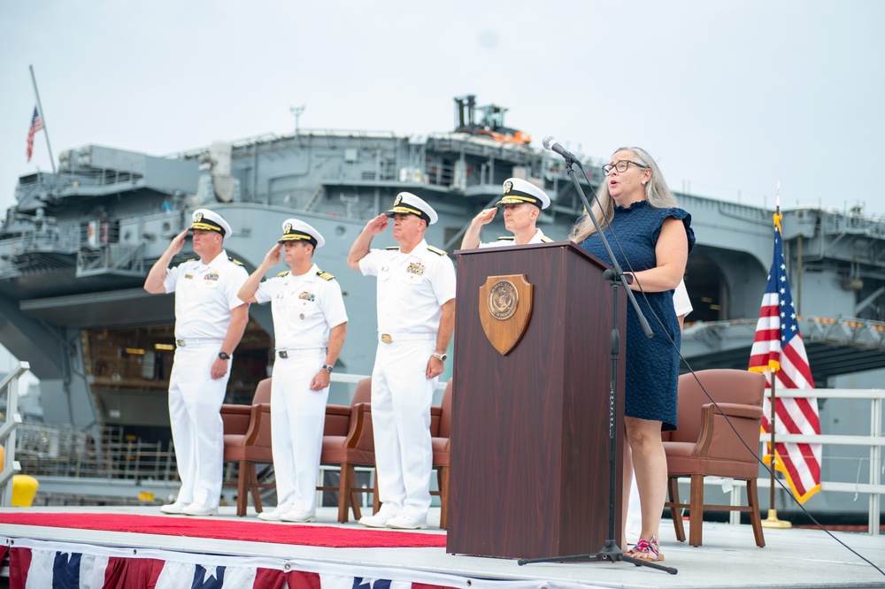 Naval Base San Diego Change of Command Ceremony