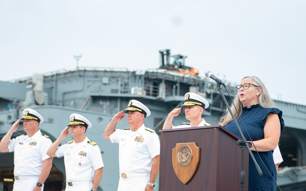 Naval Base San Diego Change of Command Ceremony