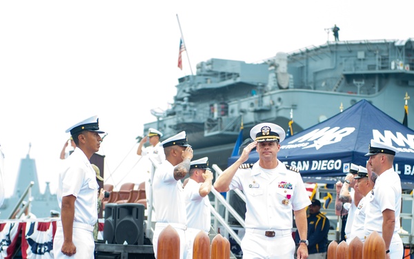 Naval Base San Diego Change of Command Ceremony