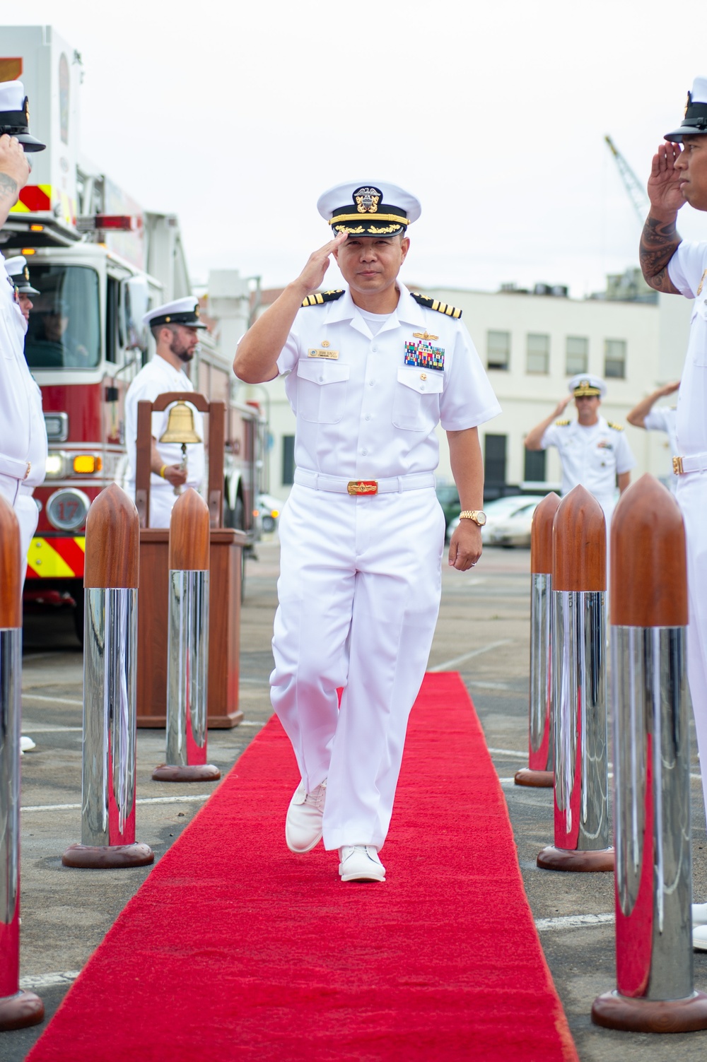 Naval Base San Diego Change of Command Ceremony