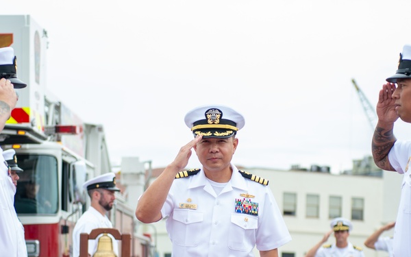 Naval Base San Diego Change of Command Ceremony