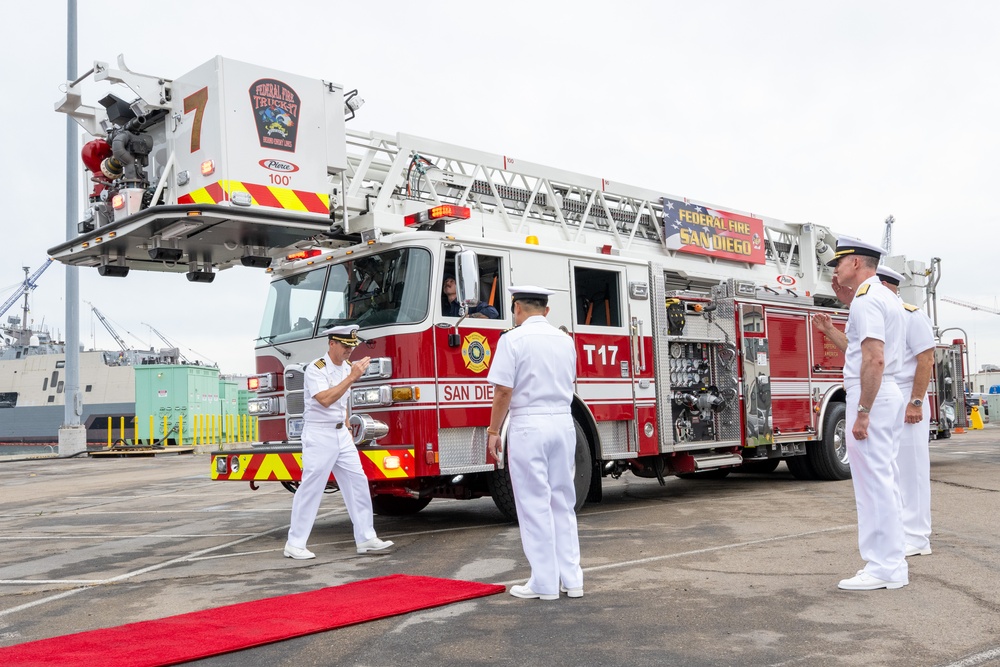 Naval Base San Diego Change of Command Ceremony