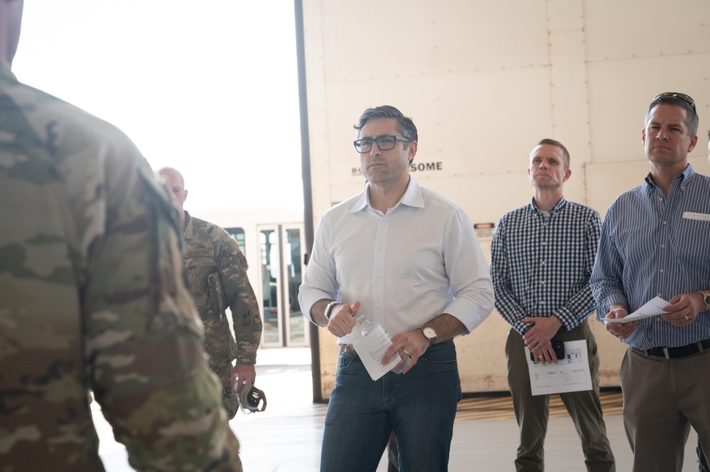 Dyess AFB hosts Congressional Staff Delegation visit
