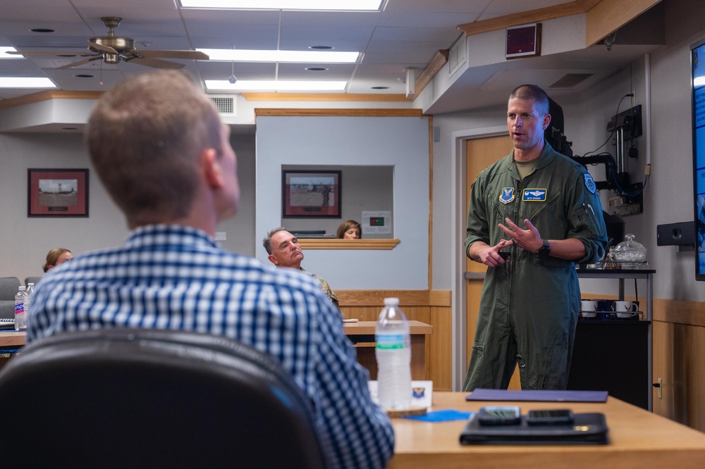 Dyess AFB hosts Congressional Staff Delegation visit