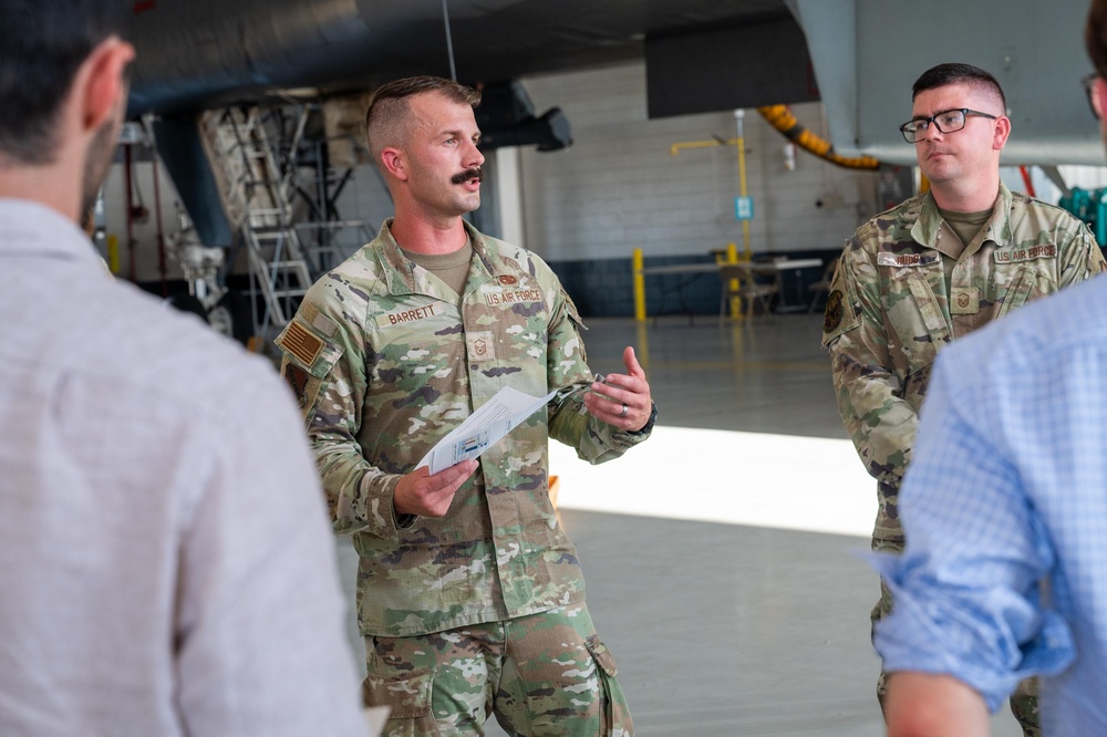 Dyess AFB hosts Congressional Staff Delegation visit