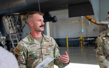 Dyess AFB hosts Congressional Staff Delegation visit