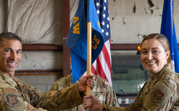 302d Civil Engineer Squadron change of command ceremony